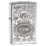Зажигалка ZIPPO Филигранный логотип с покрытием Глянцевый хром | Crown Stamp™ High Polish Chrome, латунь/сталь, серебристая, 38x13x57 мм