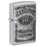 Зажигалка ZIPPO Эмблема Джек Дэниэлс с покрытием Глянцевый хром | Jack Daniels® Emblem High Polish Chrome, латунь/сталь, серебристая, 38x13x57 мм