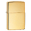 Зажигалка ZIPPO классическая с покрытием Глянцевая латунь | Classic High Polish Brass, латунь/сталь, золотистая, 38x13x57 мм