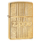 Зажигалка ZIPPO Графический узор с покрытием Глянцевая латунь | Pattern Design High Polish Brass, латунь/сталь, золотистая, 38x13x57 мм