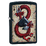 Зажигалка ZIPPO Dragon Ace с покрытием Black Matte, латунь/сталь, чёрная, матовая, 38x13x57 мм