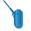 Чехол VICTORINOX "Summer Rain" для ножей Classic Colors 58 мм, кожаный, голубой