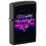 Зажигалка ZIPPO Знак с черным матовым покрытием | Sign Design Black Matte, латунь/сталь, черная, 38x13x57 мм
