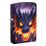 Зажигалка ZIPPO Пылающий дракон с покрытием, светящимся в темноте зеленым | Glowing Dragon Glow In The Dark Green,латунь/сталь,разноцветная,38x13x57мм