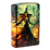 Зажигалка ZIPPO Огненная колдунья с покрытием Искусственно состаренная латунь | Fire Mage 540 Tumbled Brass, латунь/сталь, разноцветная, 38x13x57 мм