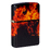 Зажигалка ZIPPO Пламя из ада с покрытием Искусственно состаренная латунь | Fusion Inferno 540 Tumbled Brass, латунь/сталь, разноцветная, 38x13x57 мм