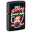 Зажигалка ZIPPO Неоновая вывеска с черным матовым покрытием | Zippo Design Black Matte, латунь/сталь, черная, матовая, 38x13x57 мм