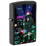 Зажигалка ZIPPO Кибергород с черным матовым покрытием | Cyber City Black Matte, латунь/сталь, черная 38x13x57 мм