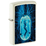 Зажигалка ZIPPO Капсула с покрытием, светящимся в темноте зеленым | Woman in Tube Glow In The Dark Green, латунь/сталь, белая, 38x13x57 мм
