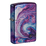 Зажигалка ZIPPO Вселенная с покрытием Искусственно состаренный хром на 540 | Universe Astro 540 Tumbled Chrome, латунь/сталь, сиреневая, 38x13x57 мм