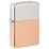 Зажигалка ZIPPO с двойным металлическим покрытием | Bimetal, медь/латунь/сталь, медная, 38x13x57 мм