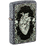 Зажигалка ZIPPO Сердце с каменным покрытием | Heart Design Iron Stone, латунь/сталь, серая, 38x13x57 мм