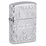 Зажигалка ZIPPO Armor® Пламя с покрытием Глянцевый хром | Flame Design High Polish Chrome, латунь/сталь, серебристая, 38x13x57 мм