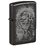 Зажигалка ZIPPO Клоун с черным глянцевым покрытием | Clown High Polish Black, латунь/сталь, черная, глянцевая, 38x13x57 мм