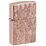 Зажигалка ZIPPO Armor® Сердца с покрытием розовое золото | Hearts Rose Gold, латунь/сталь, розовое золото, 38x13x57 мм