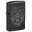 Зажигалка ZIPPO Большая кошка с черным глянцевым покрытием | Big Cat High Polish Black, латунь/сталь, черная, глянцевая, 38x13x57 мм