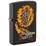 Зажигалка ZIPPO Рик Ритвельд с черным матовым покрытием | Rick Rietveld Black Matte, латунь/сталь, черная, матовая, 38x13x57 мм