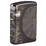 Зажигалка ZIPPO Armor™ Волк с глянцевым покрытием Черный лед | Wolf High Polish Black Ice®, латунь/сталь, чёрная, 38x13x57 мм