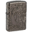 Зажигалка ZIPPO Armor® Черная магия с покрытием черный лед | Armor® Wicca Design Black Ice®, латунь/сталь, чёрная, 38x13x57 мм