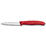 Нож для овощей VICTORINOX SwissClassic, лезвие 8 см с волнистой кромкой, красный