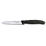 Нож для овощей VICTORINOX SwissClassic, лезвие 10 см с волнистой кромкой, чёрный