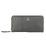 Кошелёк Cross Kelly Wall Stone, кожа наппа, гладкая, цвет серый, 19,5 x 10,2 x 2 см