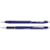 Набор Cross Classic Century Translucent Blue Lacquer: шариковая ручка и ручка-роллер, цвет - синий