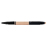 Ручка-роллер CROSS коллекция «КАЛЕ | CALAIS» Brushed Rose Gold Plate and Black Lacquer