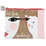 Косметичка Dewal Beauty серия "Модница", золотистая 22х16,5х1,5см
