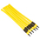 Бигуди-бумеранги Dewal Beauty d10ммx240мм(6шт) желтые