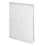 Бизнес-блокнот SMARTI, A5, белый, мягкая обложка, в клетку