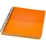 Блокнот ColourBlock А5, оранжевый