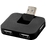 USB Hub "Gaia" на 4 порта, черный