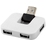 USB Hub "Gaia" на 4 порта, белый