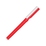 Ручка пластиковая шариковая трехгранная «Nook» с подставкой для телефона в колпачке, красный/белый