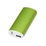 Портативное зарядное устройство "Квазар", 4400 mAh, зеленое яблоко