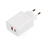Сетевое зарядное устройство c выходами USB-A и USB-C «Recharger Pro», быстрая зарядка QC/PD, 30 Вт, белый