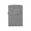 Зажигалка ZIPPO Classic с покрытием ™Plate, латунь/сталь, серебристая, матовая, 38x13x57 мм