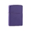Зажигалка ZIPPO Classic с покрытием Purple Matte, латунь/сталь, фиолетовая, матовая, 38x13x57 мм