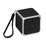 Портативная колонка «Cube» с подсветкой, черный