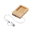 USB хаб «Memo», 2*USB, 2*Type C, бамбук